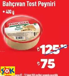 BAHÇIVAN TOST PEYNİRİ • 400 G